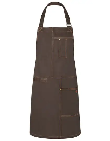 Ansicht 3 – Latzschürze Urban Casual-Style (KY113)