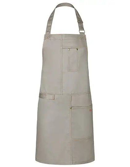Ansicht 5 – Latzschürze Urban Casual-Style (KY113)
