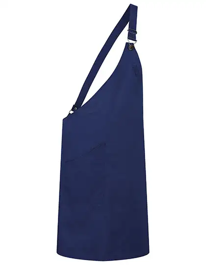 Ansicht 3 – Asymmetrische Latzschürze Classic mit Tasche (KY118)