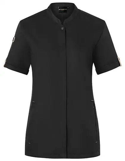 Ansicht 1 – Damenkochjacke Green-Generation Kurzarm (KY135)