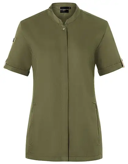 Ansicht 5 – Damenkochjacke Green-Generation Kurzarm (KY135)