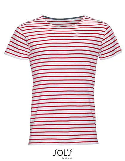 Ansicht 2 – Men´s Round Neck Striped T-Shirt Miles (L01398)