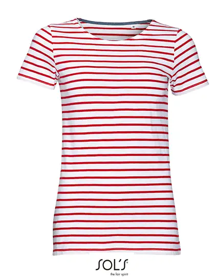 Ansicht 2 – Women´s Round Neck Striped T-Shirt Miles (L01399)