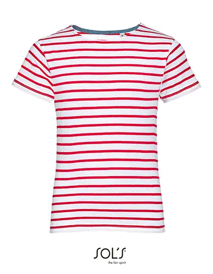 Ansicht 2 – Kids´ Round Neck Striped T-Shirt Miles (L01400)