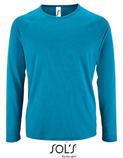 Ansicht 3 – Men´s Long Sleeve Sports T-Shirt Sporty (L02071)