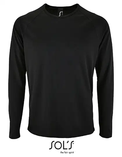 Ansicht 5 – Men´s Long Sleeve Sports T-Shirt Sporty (L02071)