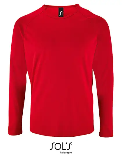 Ansicht 8 – Men´s Long Sleeve Sports T-Shirt Sporty (L02071)
