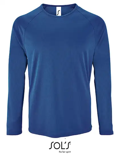 Ansicht 6 – Men´s Long Sleeve Sports T-Shirt Sporty (L02071)