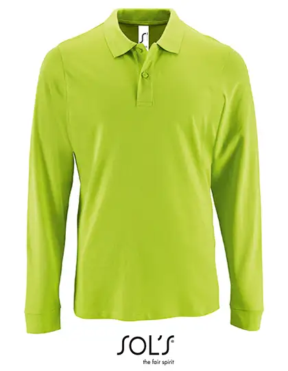 Ansicht 3 – Men´s Long-Sleeve Piqué Polo Shirt Perfect (L02087)