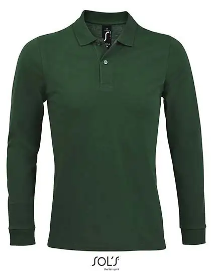 Ansicht 11 – Men´s Long-Sleeve Piqué Polo Shirt Perfect (L02087)