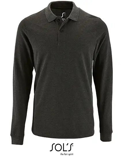 Ansicht 5 – Men´s Long-Sleeve Piqué Polo Shirt Perfect (L02087)