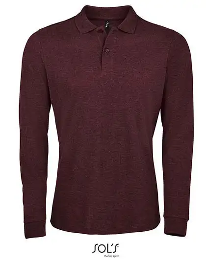 Ansicht 9 – Men´s Long-Sleeve Piqué Polo Shirt Perfect (L02087)