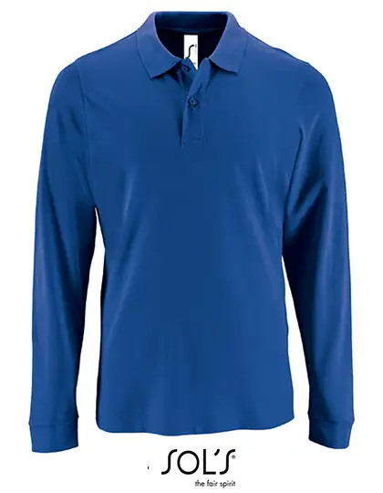 Ansicht 6 – Men´s Long-Sleeve Piqué Polo Shirt Perfect (L02087)