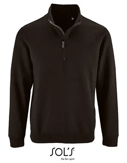 Ansicht 7 – Men´s Zip High Collar Sweatshirt Stan (L02088)
