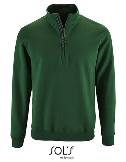 Ansicht 4 – Men´s Zip High Collar Sweatshirt Stan (L02088)
