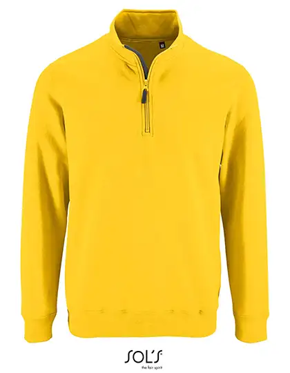 Ansicht 3 – Men´s Zip High Collar Sweatshirt Stan (L02088)