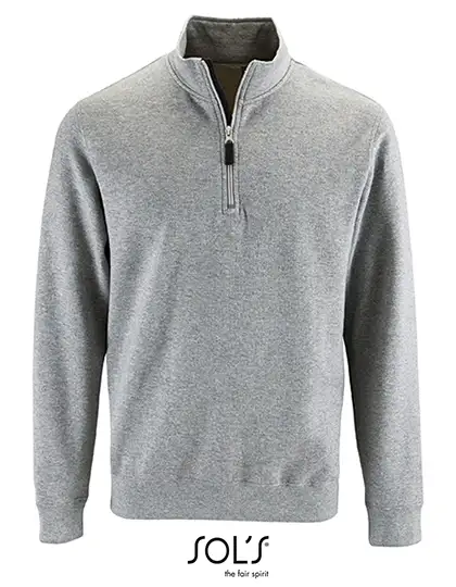 Ansicht 6 – Men´s Zip High Collar Sweatshirt Stan (L02088)