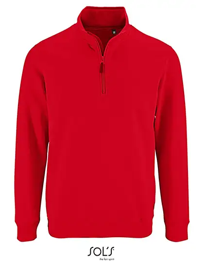 Ansicht 2 – Men´s Zip High Collar Sweatshirt Stan (L02088)