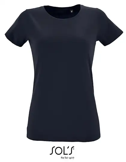Ansicht 4 – Women´s Round Neck Fitted T-Shirt Regent (L02758)