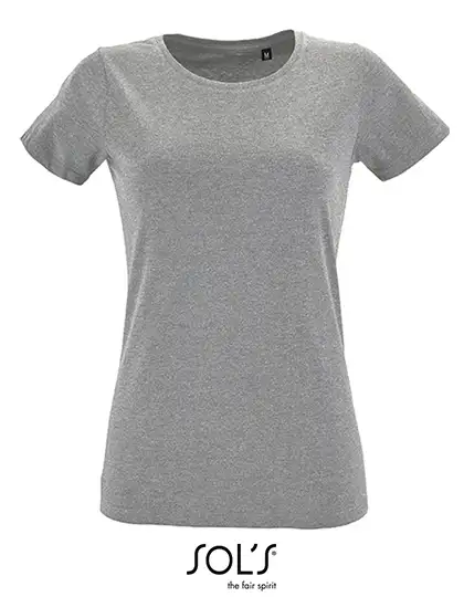 Ansicht 5 – Women´s Round Neck Fitted T-Shirt Regent (L02758)