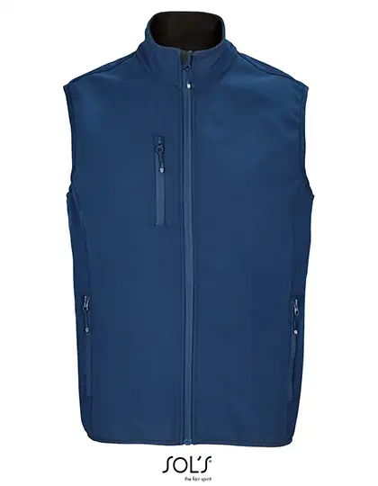 Ansicht 4 – Men´s Falcon Zipped Softshell Bodywarmer (L03825)