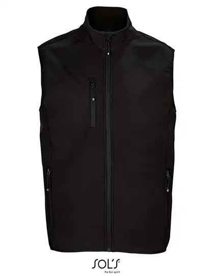 Ansicht 1 – Men´s Falcon Zipped Softshell Bodywarmer (L03825)