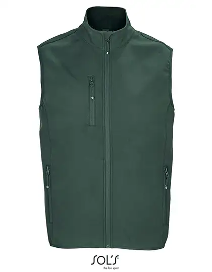 Ansicht 2 – Men´s Falcon Zipped Softshell Bodywarmer (L03825)