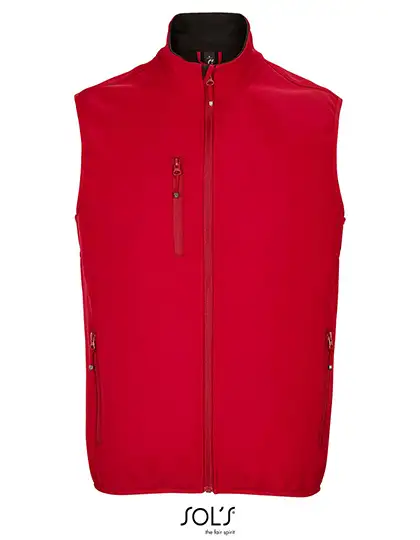 Ansicht 5 – Men´s Falcon Zipped Softshell Bodywarmer (L03825)
