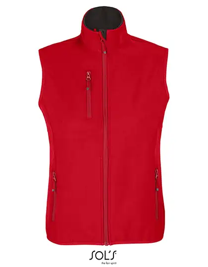 Ansicht 5 – Women´s Falcon Zipped Softshell Bodywarmer (L03826)