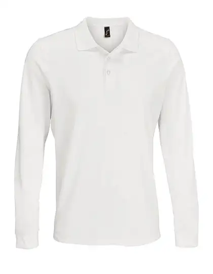 Ansicht 7 – Unisex Long Sleeve Polycotton Polo Shirt (L03983)