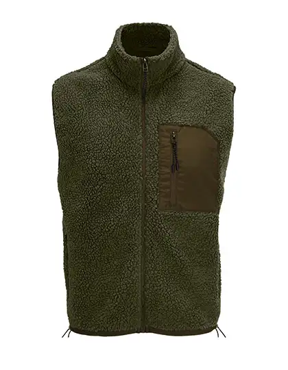 Ansicht 2 – Unisex Sherpa Bodywarmer Fury (L04041)