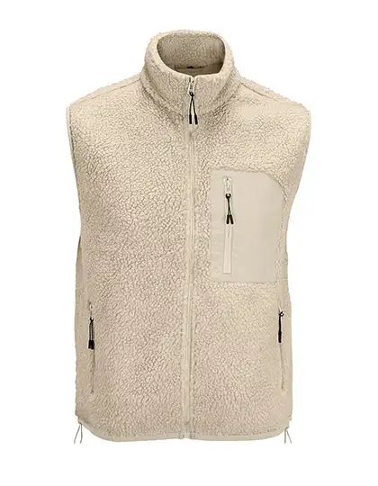 Ansicht 1 – Unisex Sherpa Bodywarmer Fury (L04041)