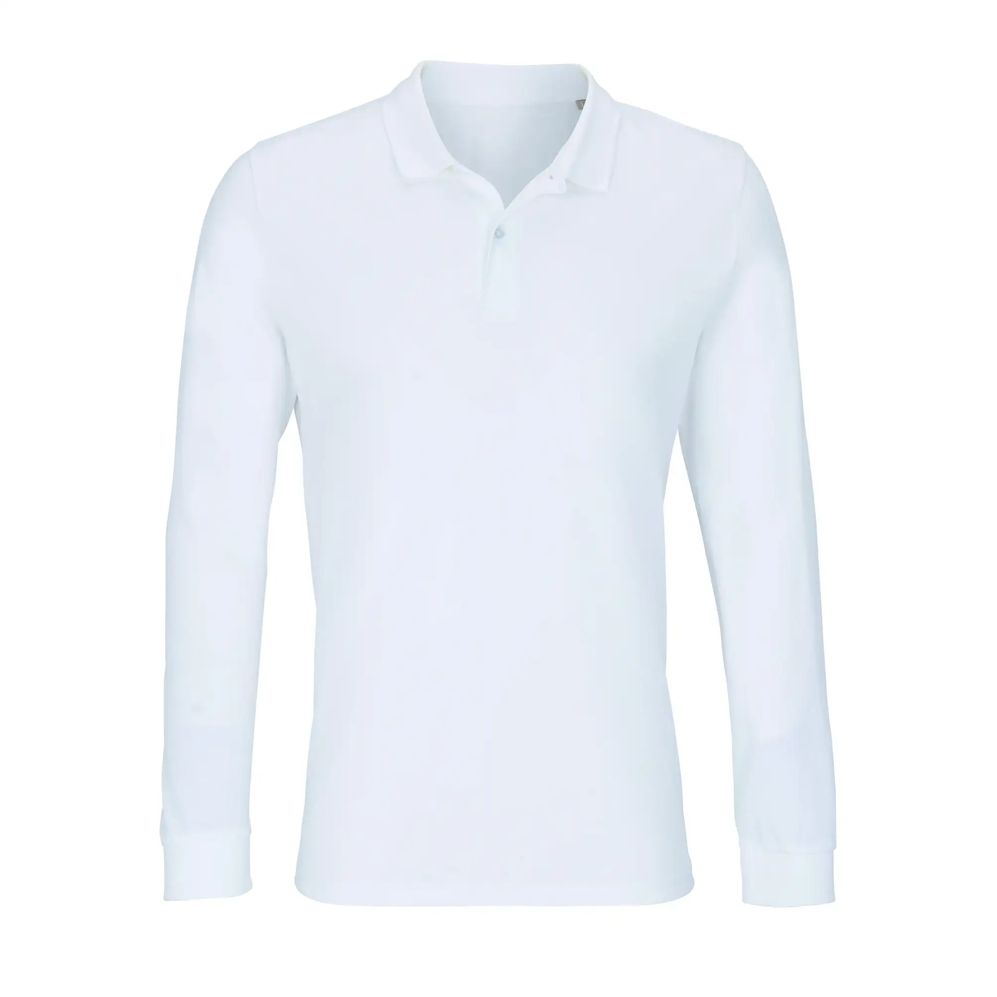 Ansicht 1 – Unisex Long Sleeve Polo Shirt Planet (L04241)