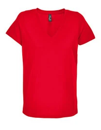 Ansicht 5 – Women´s V-Neck T-Shirt Regent (L04766)