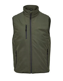 Ansicht 5 – Unisex Lined Softshell Bodywarmer Falcon (L04809)