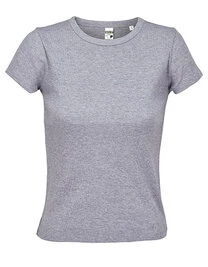 Ansicht 1 – Women´s Ribbed T-Shirt Sara (L04814)