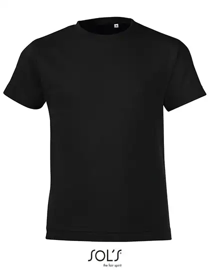 Ansicht 12 – Kids´ Round Collar T-Shirt Regent Fit (L149K)
