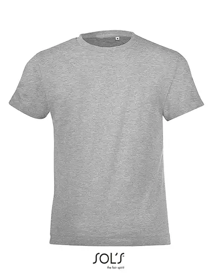 Ansicht 7 – Kids´ Round Collar T-Shirt Regent Fit (L149K)