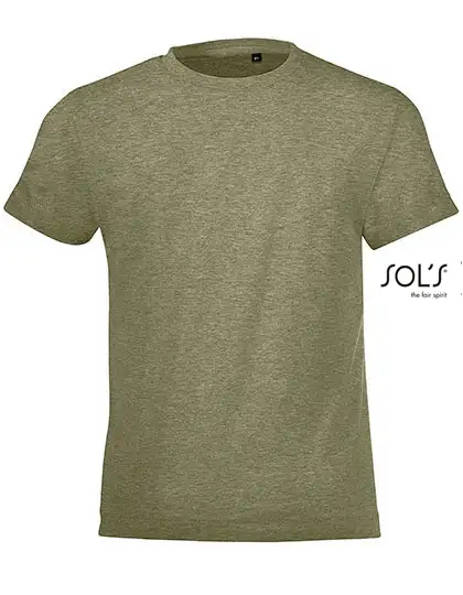 Ansicht 3 – Kids´ Round Collar T-Shirt Regent Fit (L149K)