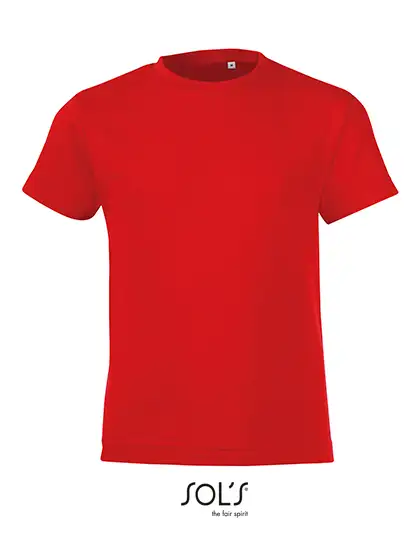 Ansicht 5 – Kids´ Round Collar T-Shirt Regent Fit (L149K)