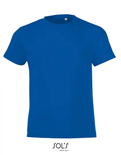 Ansicht 2 – Kids´ Round Collar T-Shirt Regent Fit (L149K)