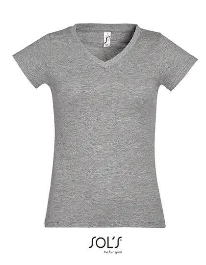 Ansicht 5 – Women´s V-Neck-T-Shirt Moon (L156)