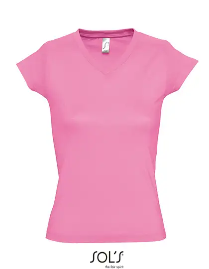 Ansicht 1 – Women´s V-Neck-T-Shirt Moon (L156)