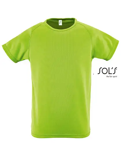Ansicht 7 – Kids´ Raglan Sleeved T-Shirt Sporty (L198K)
