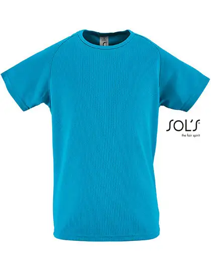 Ansicht 9 – Kids´ Raglan Sleeved T-Shirt Sporty (L198K)