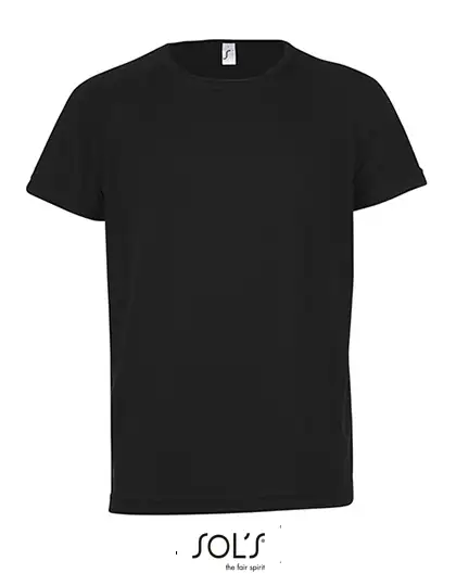 Ansicht 6 – Kids´ Raglan Sleeved T-Shirt Sporty (L198K)