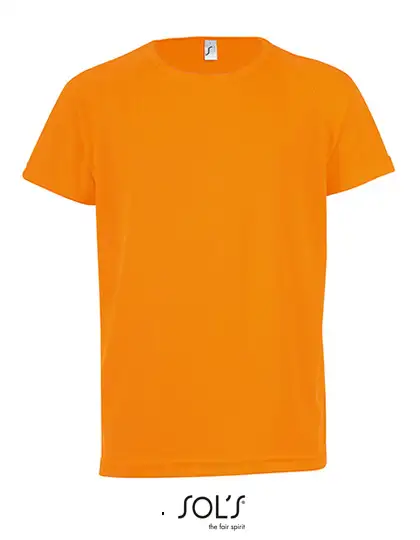 Ansicht 1 – Kids´ Raglan Sleeved T-Shirt Sporty (L198K)