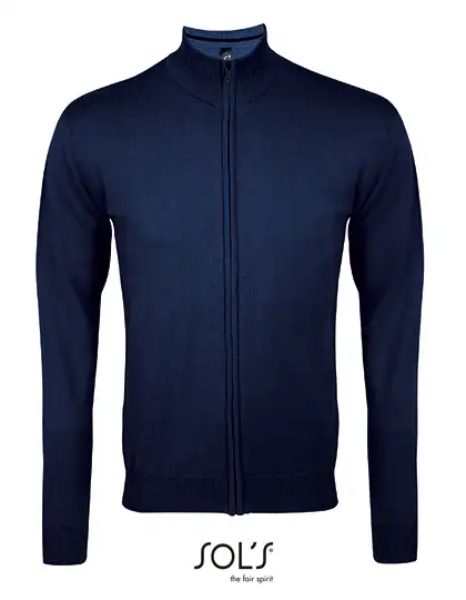 Ansicht 2 – Men´s Zipped Knitted Cardigan Gordon (L413)
