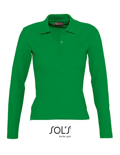 Ansicht 5 – Women´s Long Sleeve Polo Podium (L535)