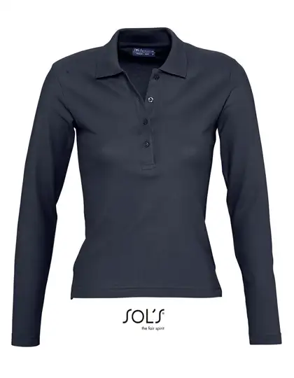 Ansicht 6 – Women´s Long Sleeve Polo Podium (L535)